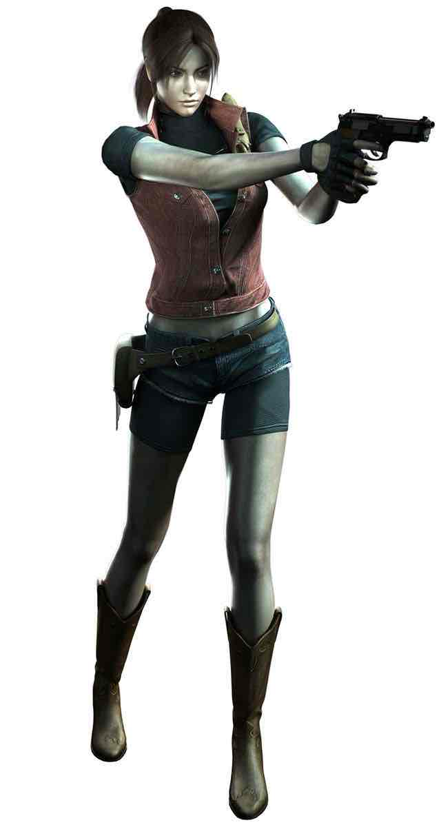 Claire Redfield Action Pose free 3D printable STL