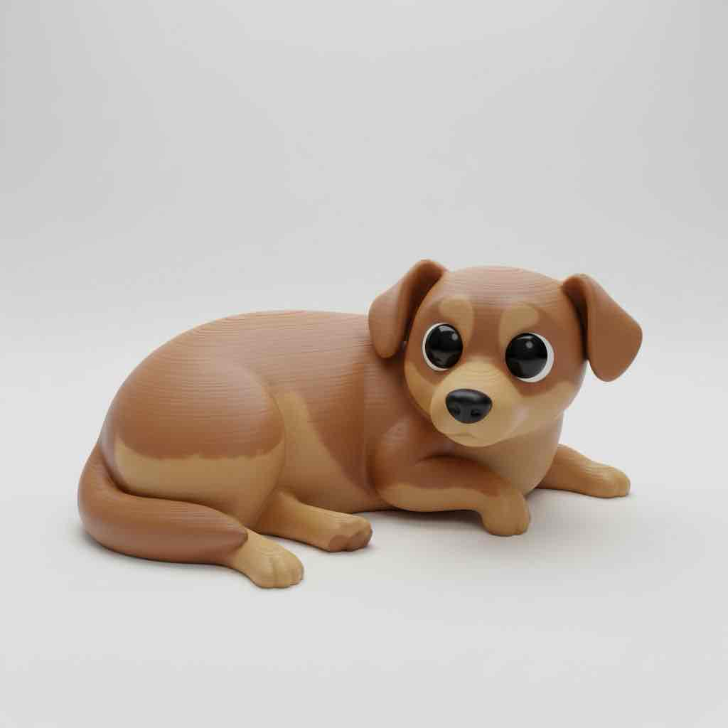 Cartoon Chihuahua Figure free 3D printable STL