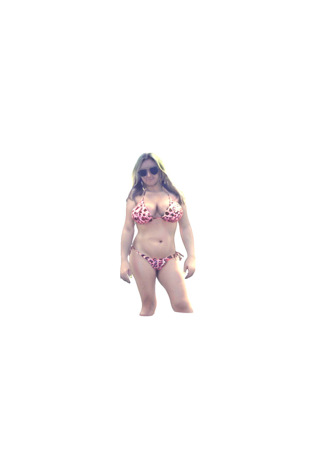 Woman in Bikini free 3D printable STL