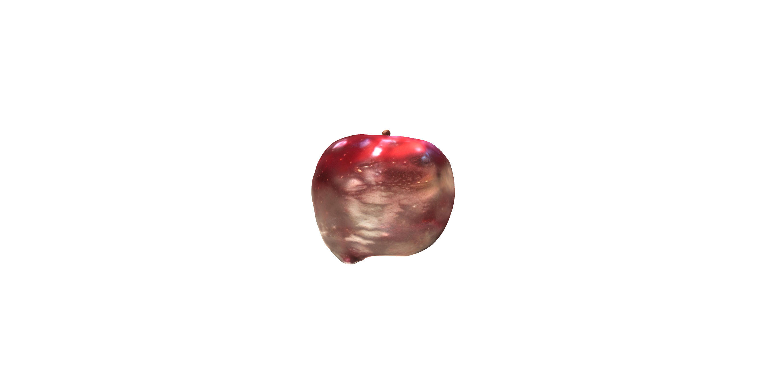 Red Delicious Apple free 3D printable STL
