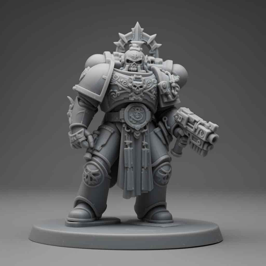 Space Marine Figure free 3D printable STL
