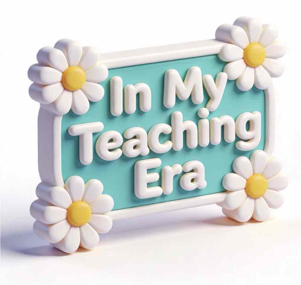 In My Teaching Era Plaque free 3D printable STL