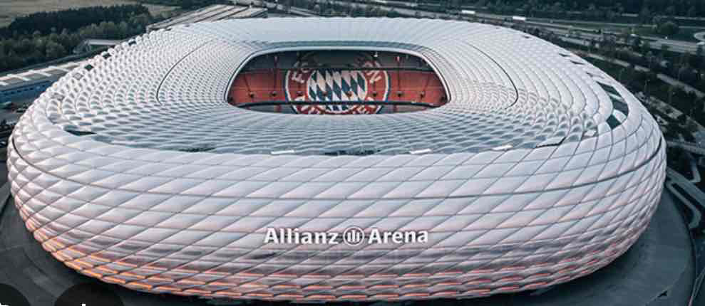 Allianz Arena Stadium free 3D printable STL