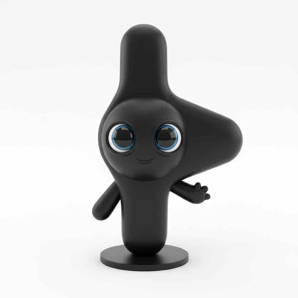 Cute Character Figure free 3D printable STL