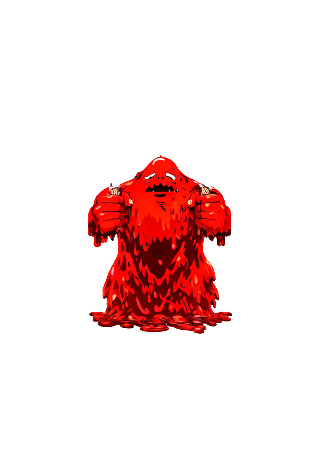 Globby Monster Figure free 3D printable STL