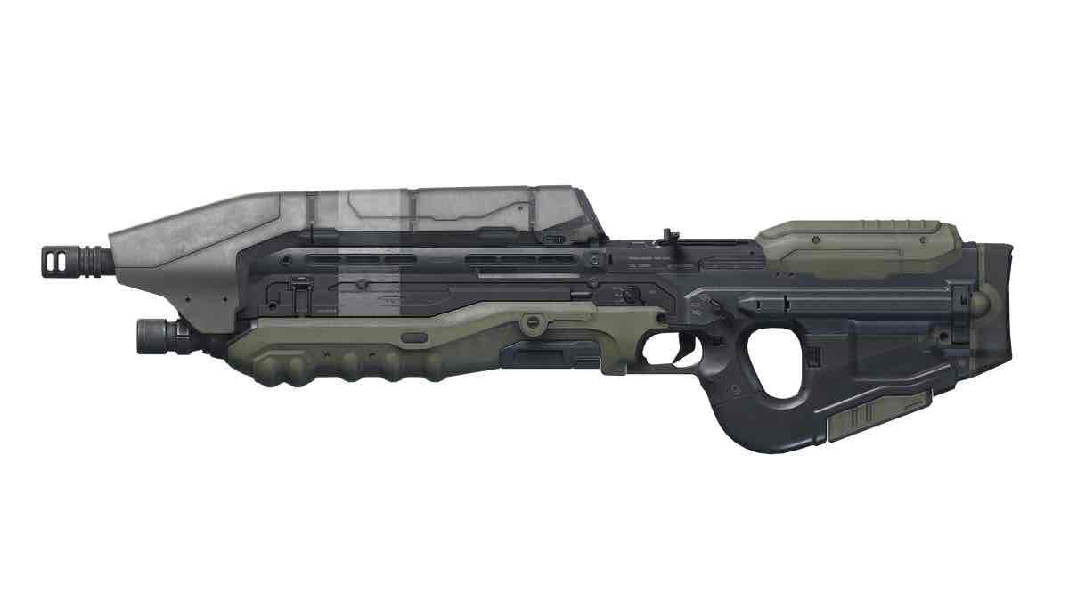 MA5 Assault Rifle free 3D printable STL