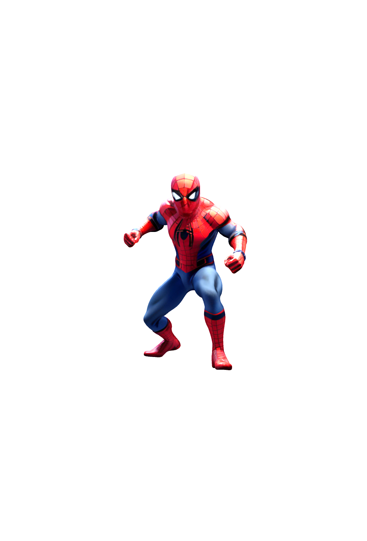 Spider-Man Action Pose free 3D printable STL