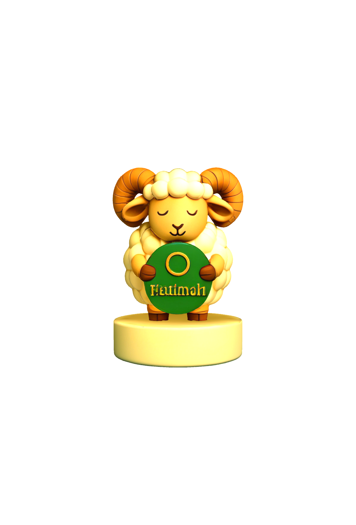 Fatimah Sheep Figure free 3D printable STL