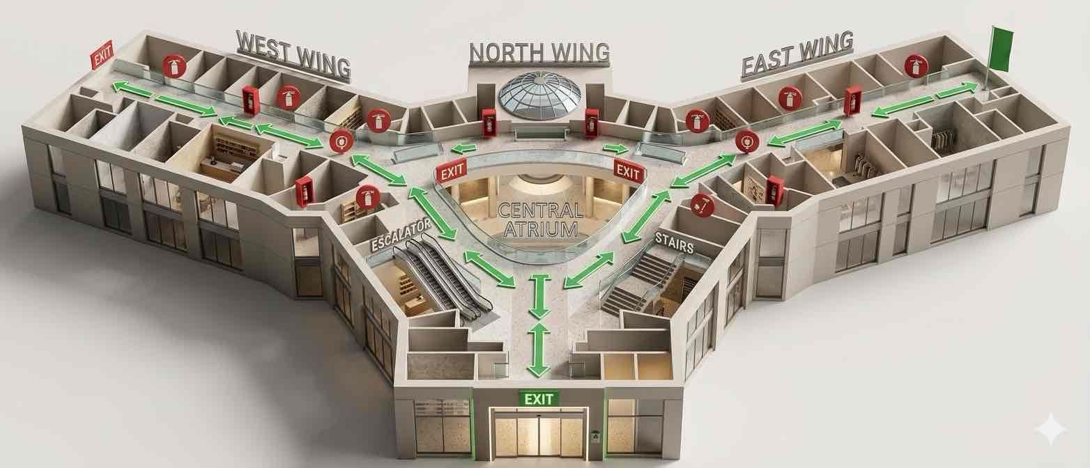 Medical Facility Floor Plan free 3D printable STL