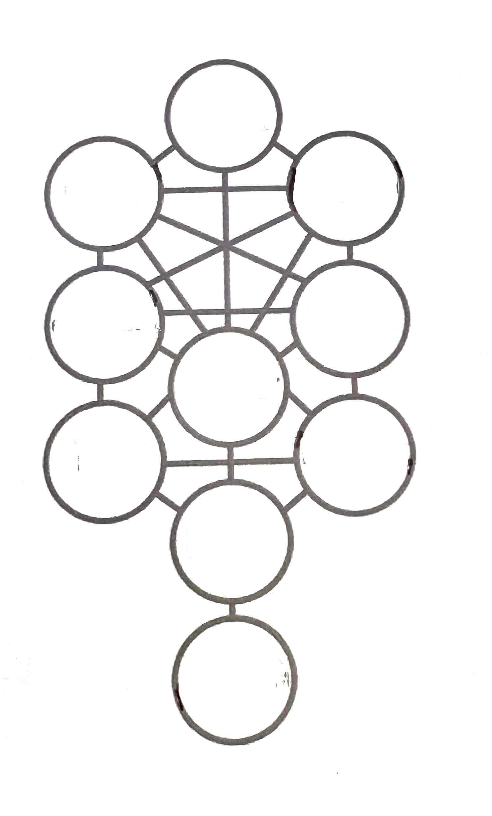 Kabbalah Tree of Life free 3D printable STL