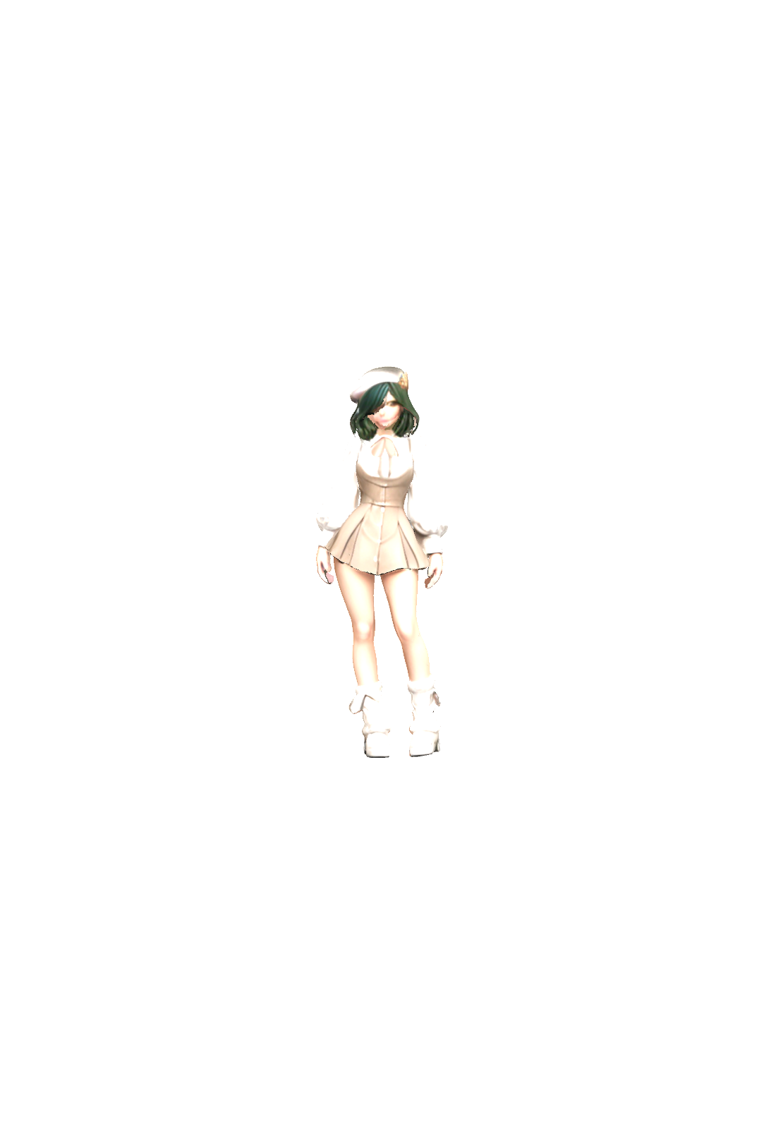 Stylized Female Figure free 3D printable STL