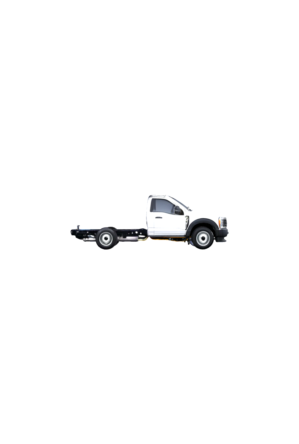 Ford F-250 Chassis Cab free 3D printable STL
