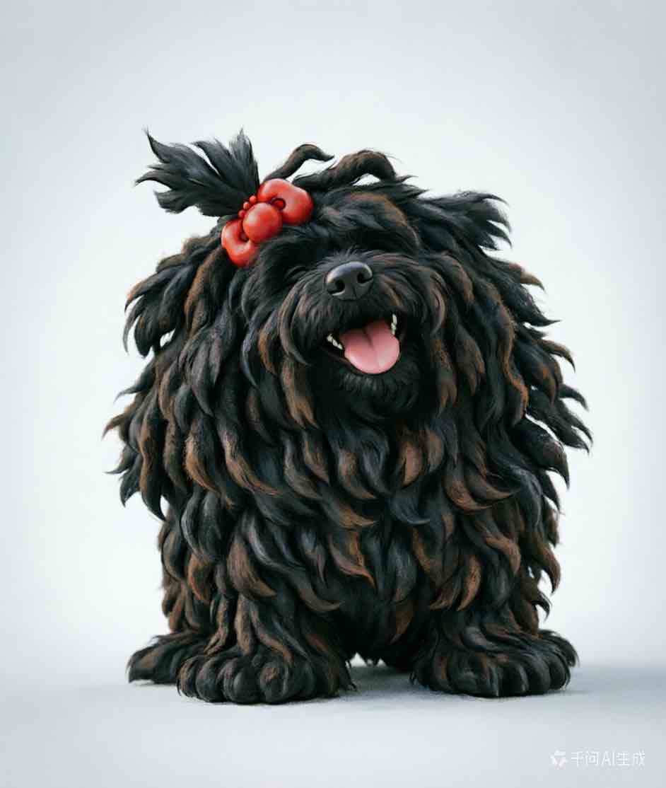 Bichon Frise with Bow free 3D printable STL