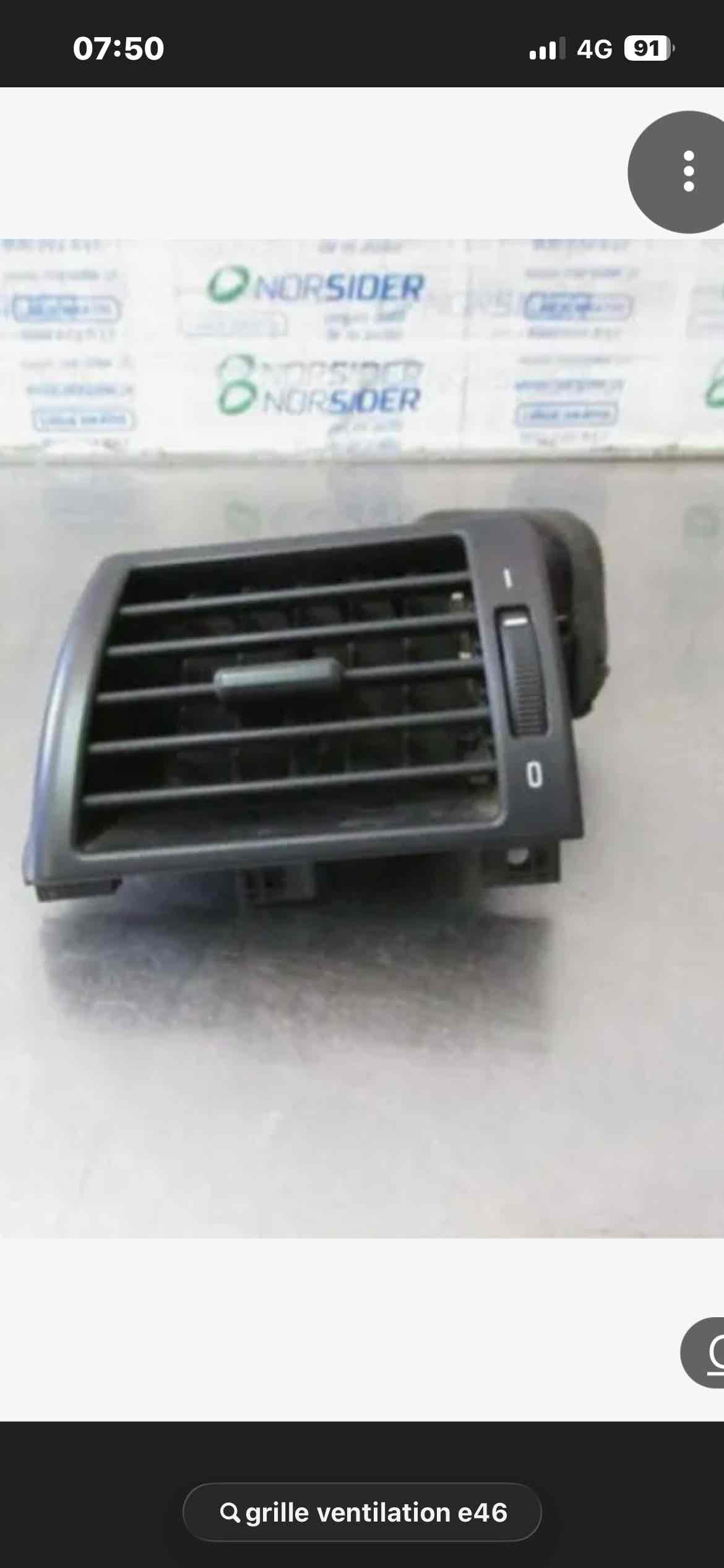 BMW E46 Air Vent free 3D printable STL