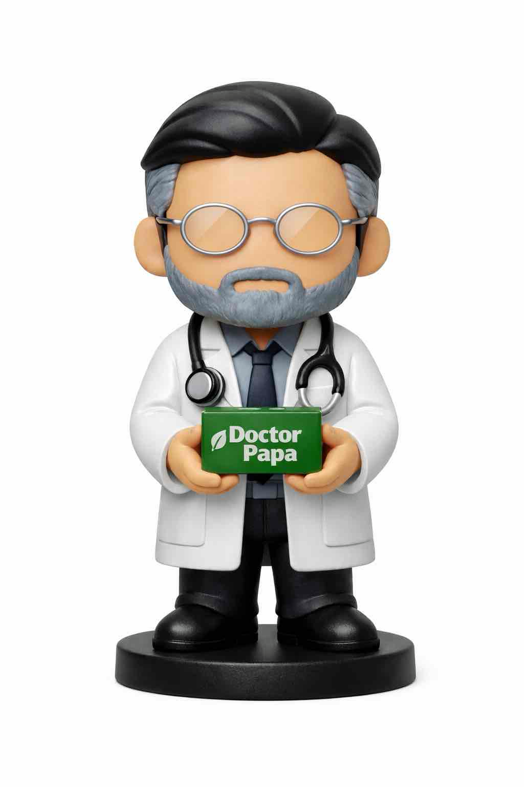 Doctor Papa Figurine free 3D printable STL
