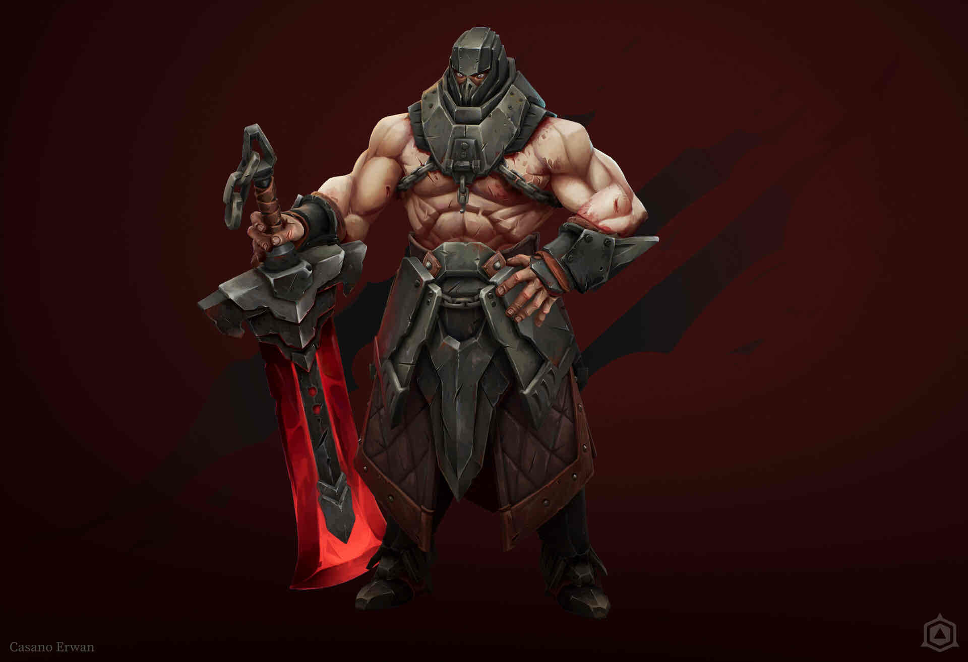 Warrior Character free 3D printable STL