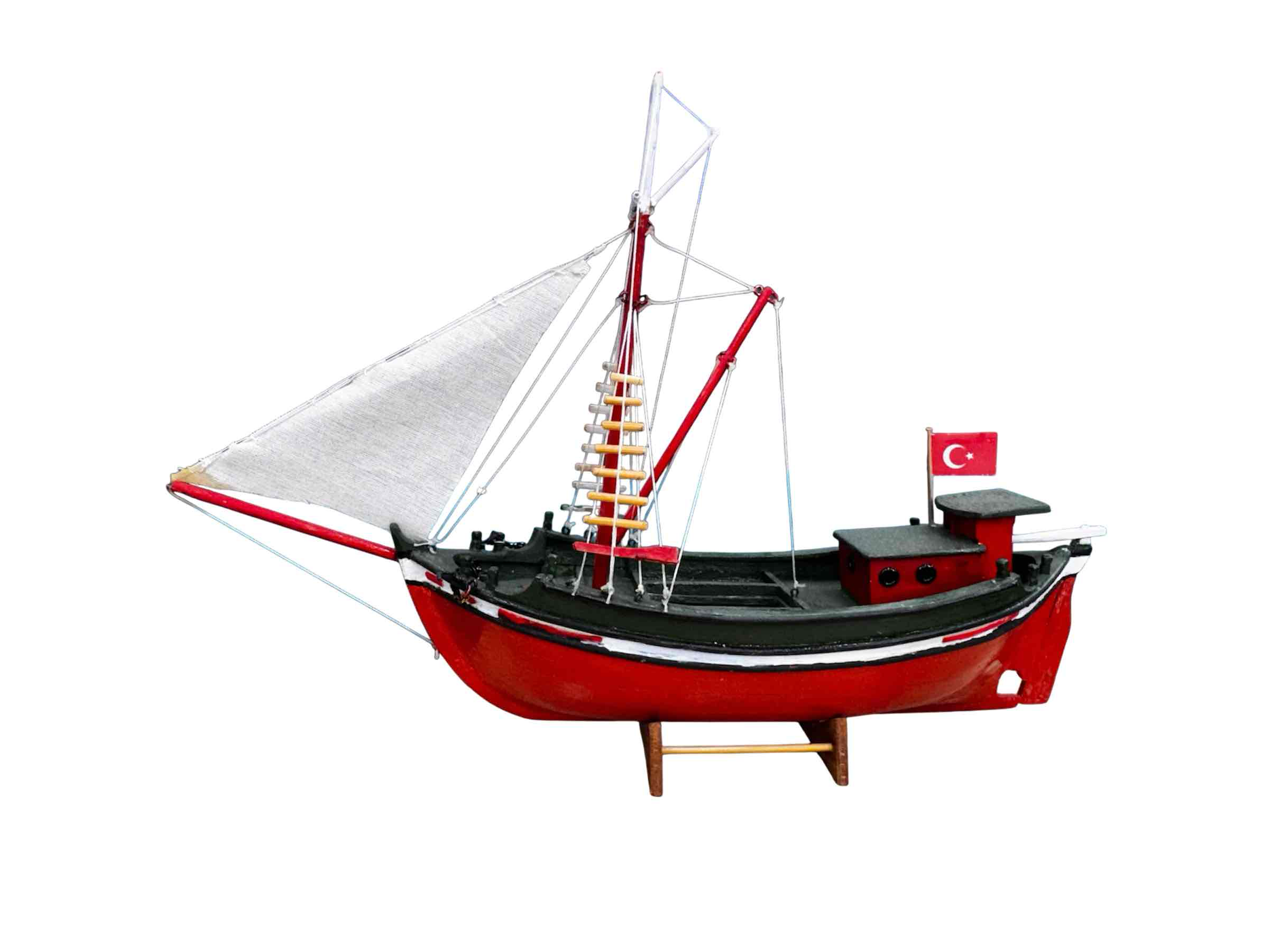 Traditional Turkish Fishing Boat free 3D printable STL