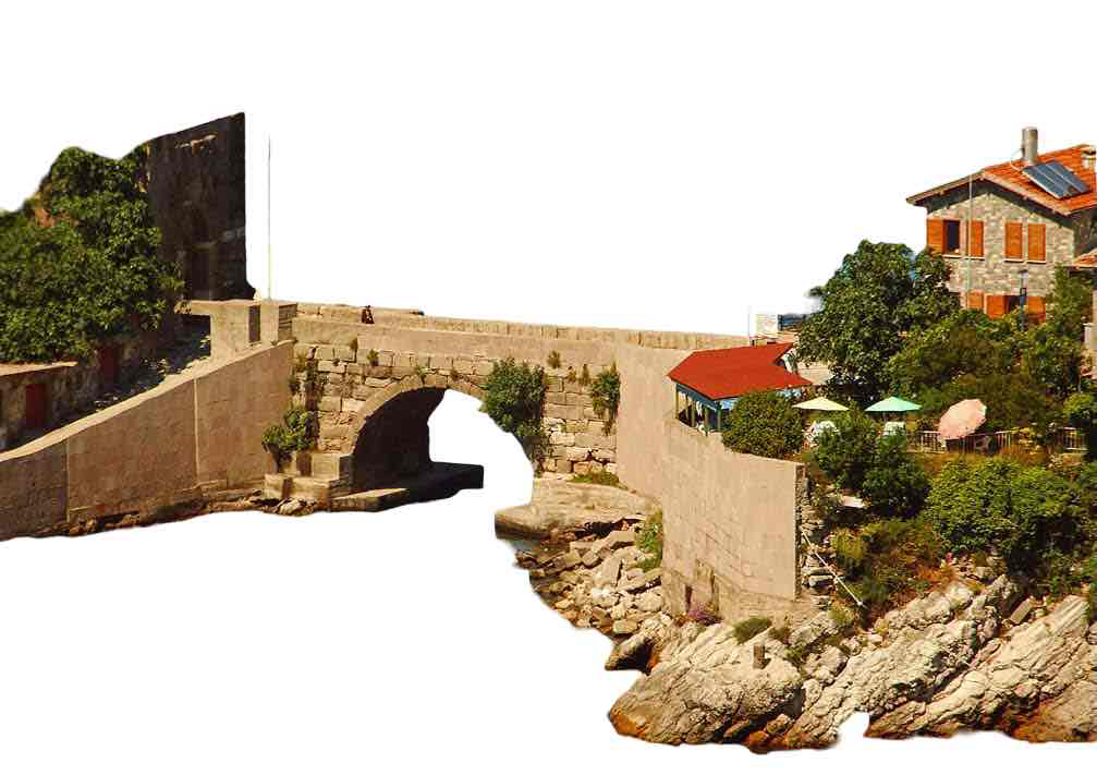 Stone Bridge Structure free 3D printable STL