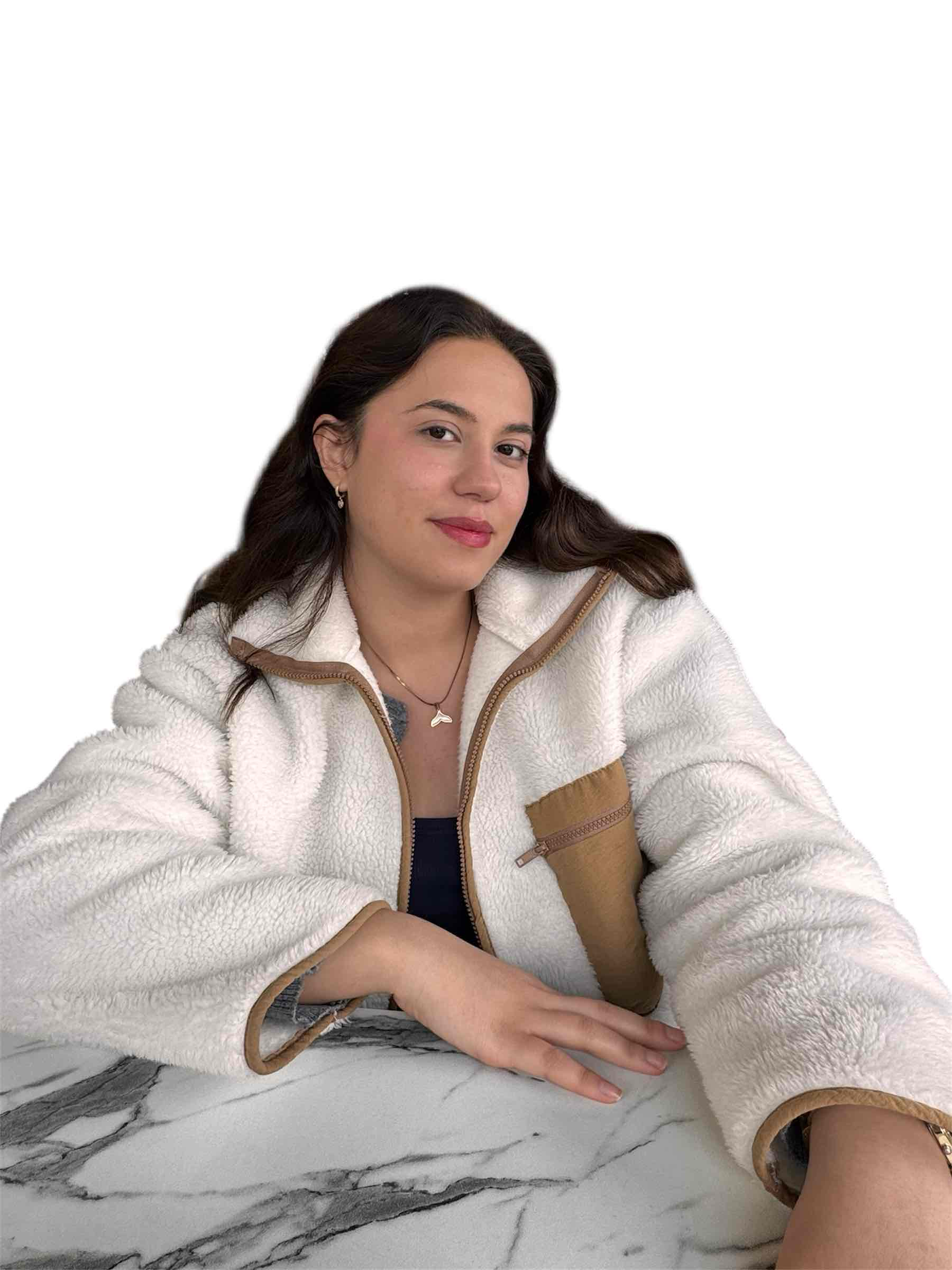 Young Woman in Jacket free 3D printable STL