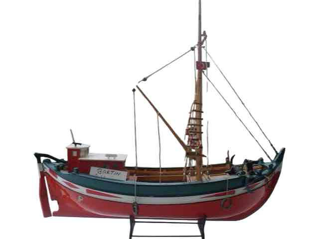 Fishing Trawler Model free 3D printable STL