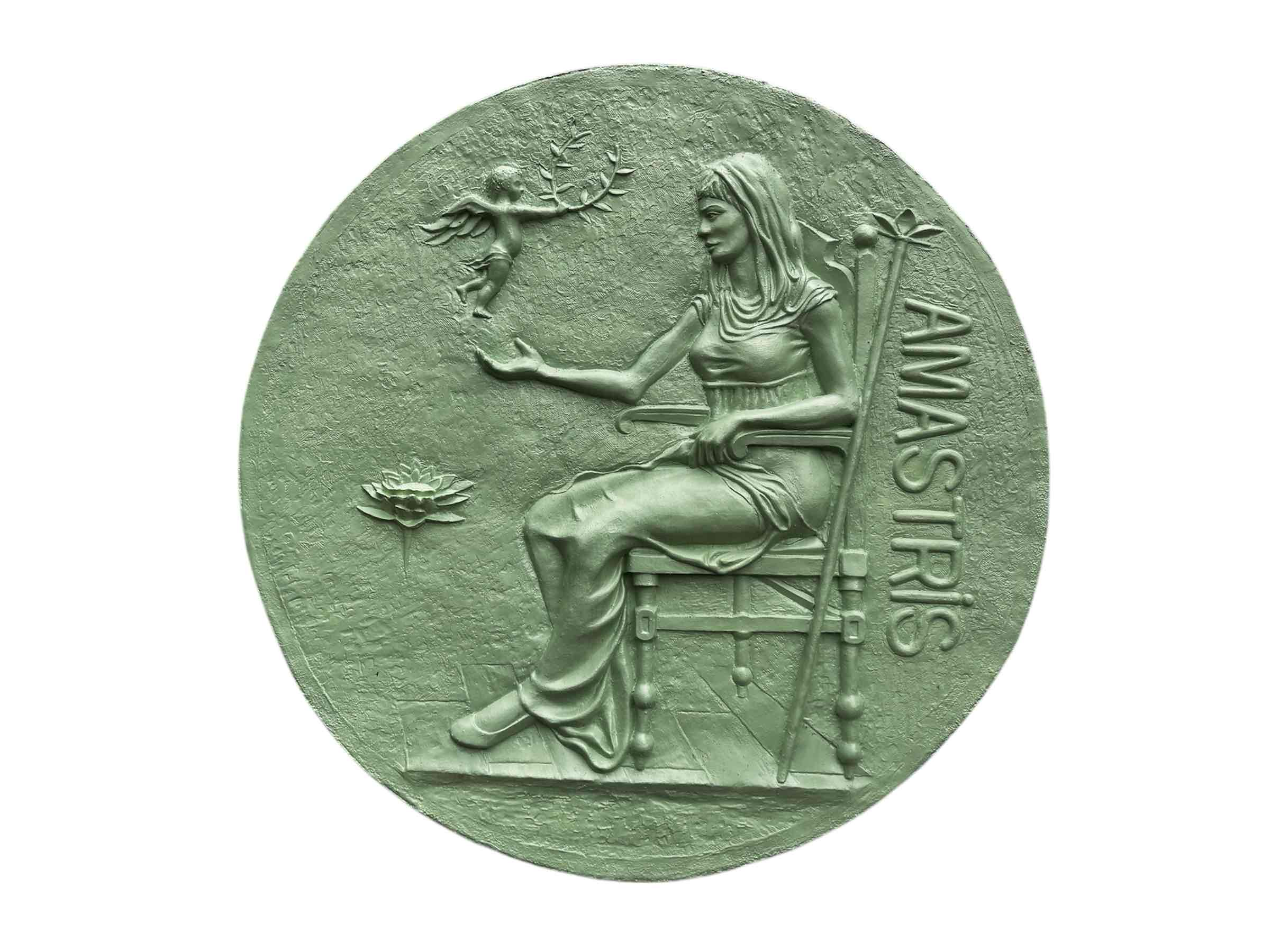 Amastris Relief Sculpture free 3D printable STL