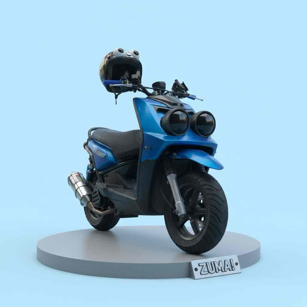 Zuma Scooter free 3D printable STL