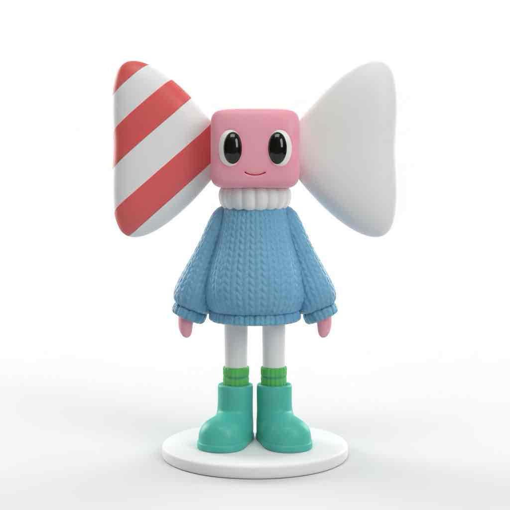 Cute Character free 3D printable STL