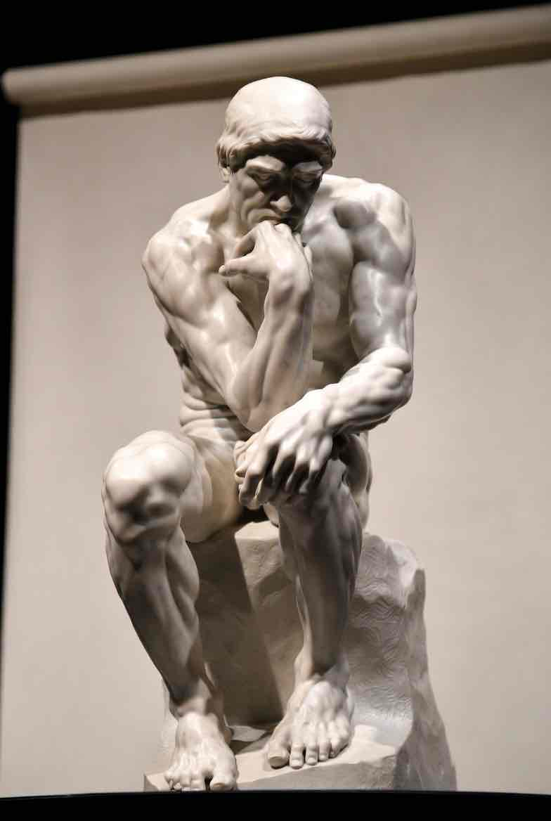 The Thinker free 3D printable STL