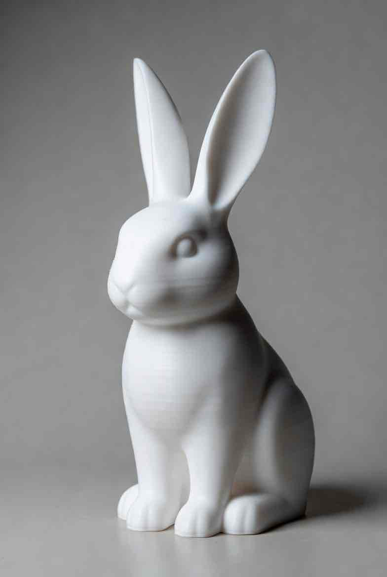 White Rabbit Sculpture free 3D printable STL