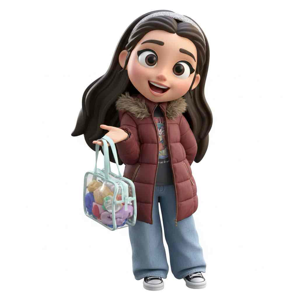 Girl Character free 3D printable STL