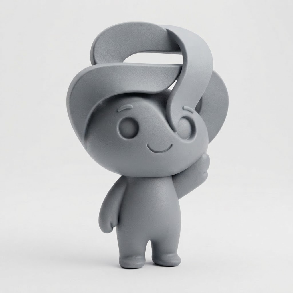 Cute Cartoon Character Figurine free 3D printable STL