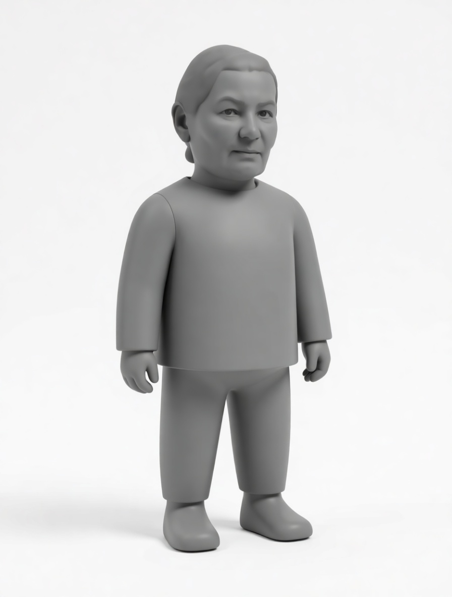 Personalized Memorial Figurine free 3D printable STL