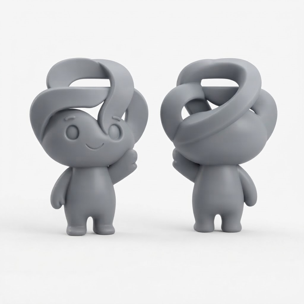Cute Stylized Figurine free 3D printable STL