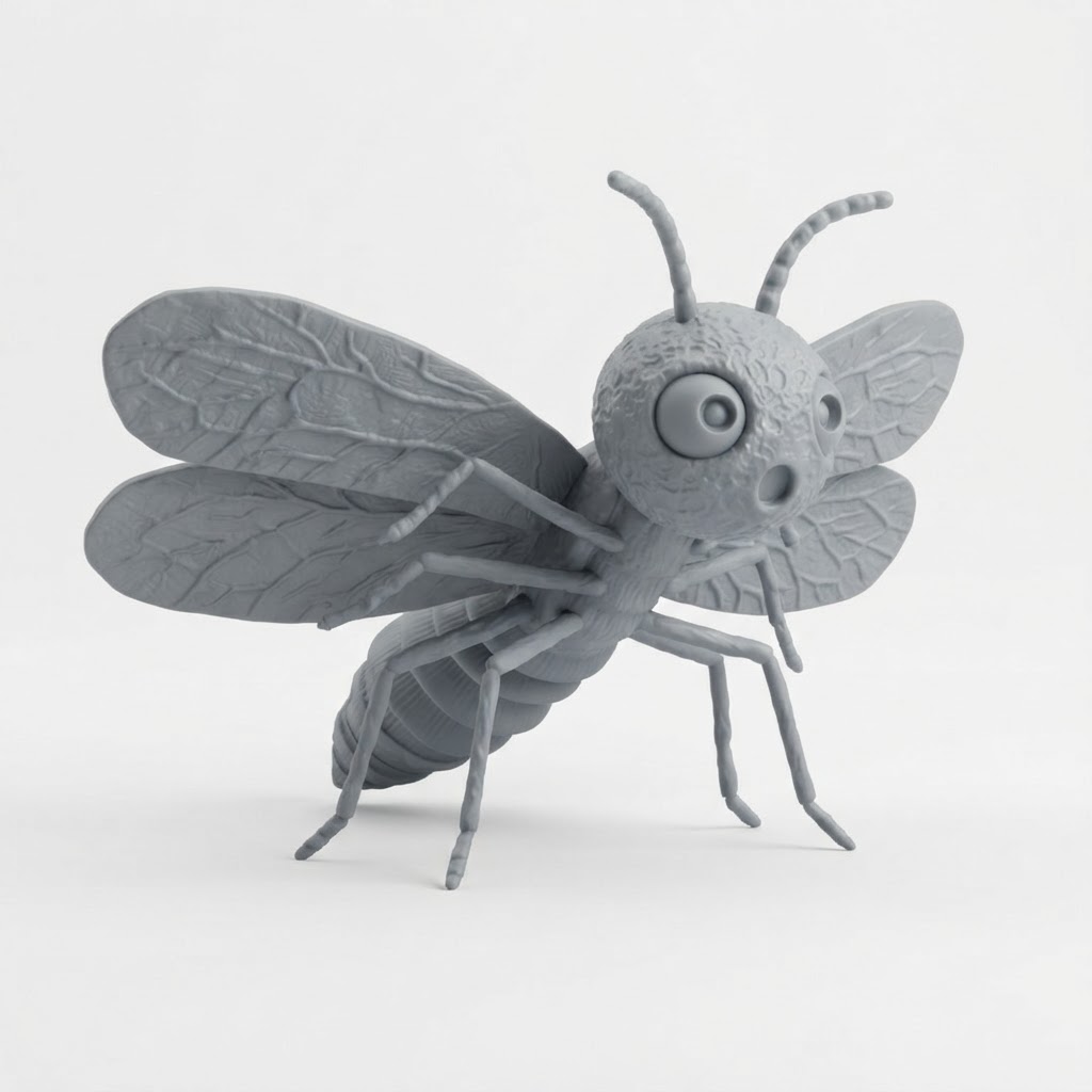 Firefly Insect Figurine free 3D printable STL
