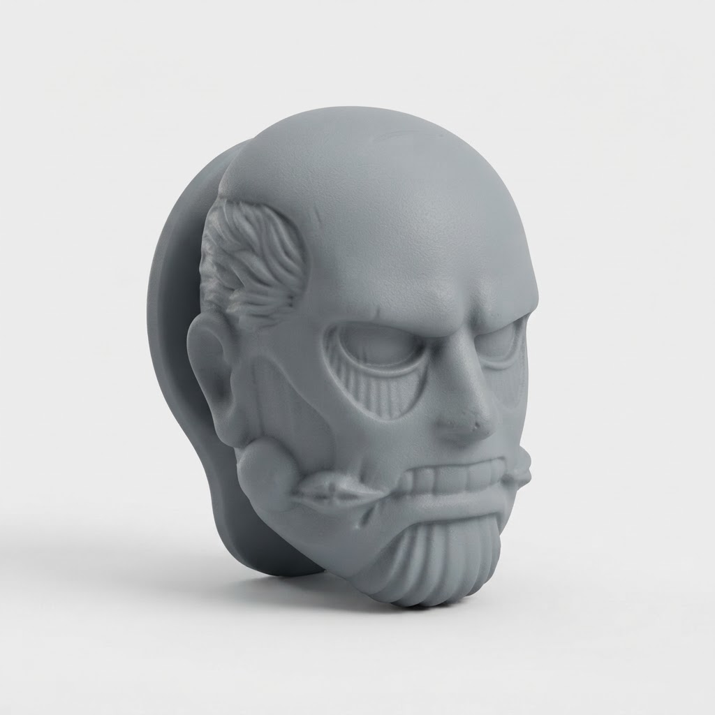 Colossal Titan Shoe Clip free 3D printable STL