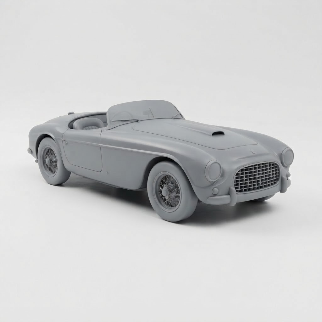 Ferrari 166MM Model free 3D printable STL