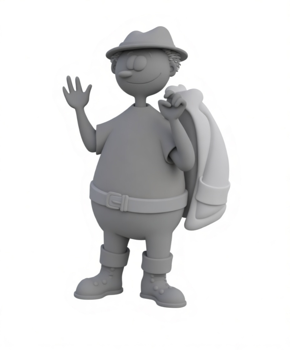 Maya the Bee Figurine free 3D printable STL