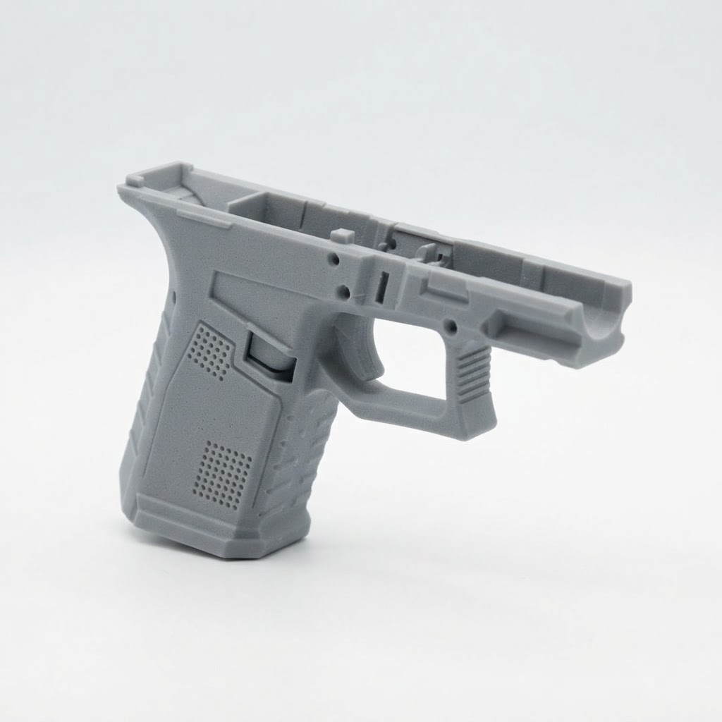 Glock Frame Model free 3D printable STL