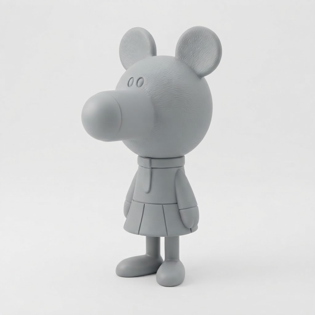 Mickey Mouse Figurine free 3D printable STL