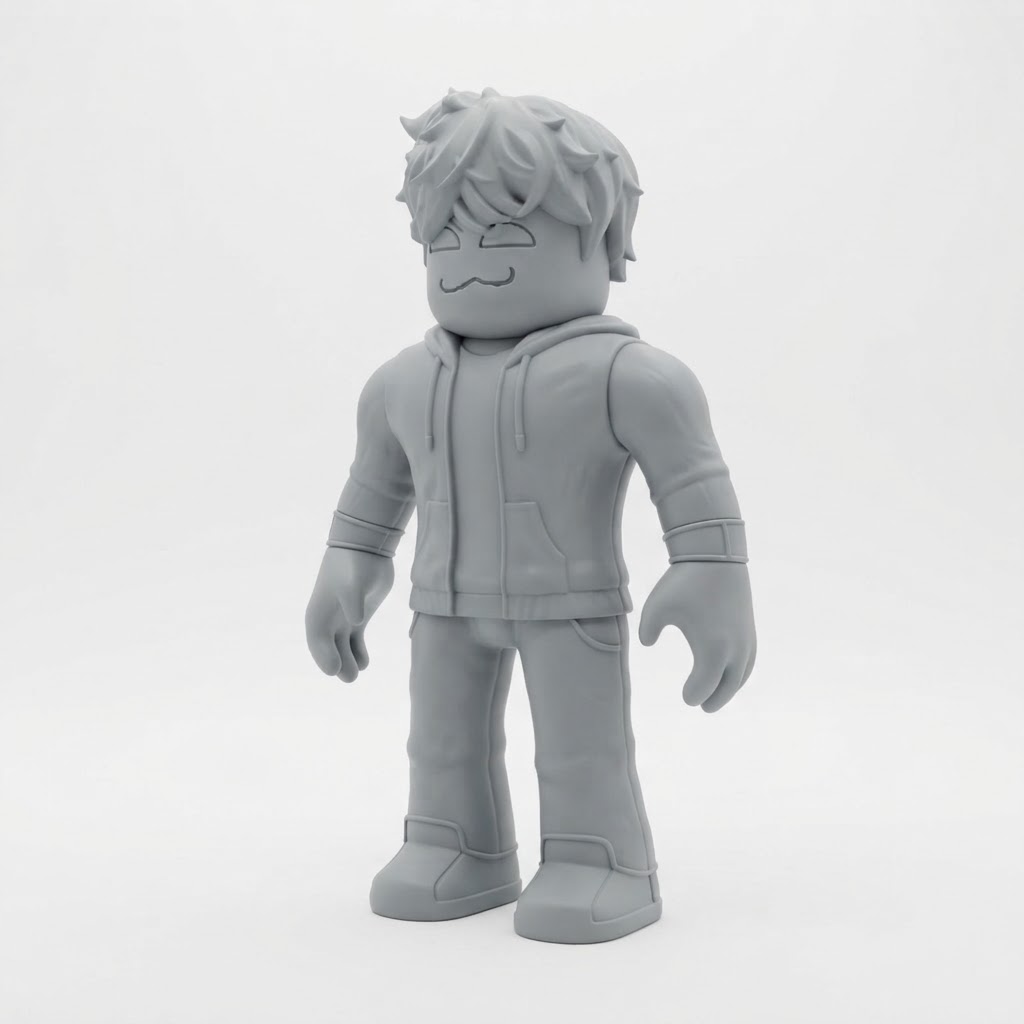 Stylised Animated Character Figurine free 3D printable STL