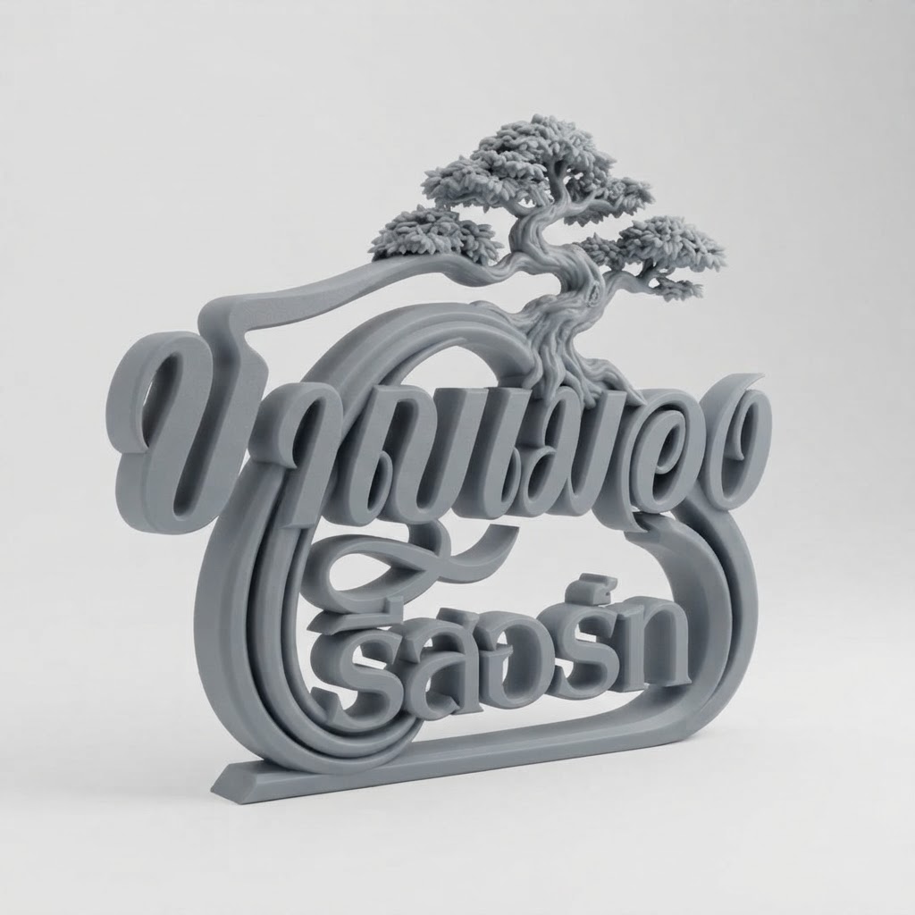 Hotel Sign Sculpture free 3D printable STL