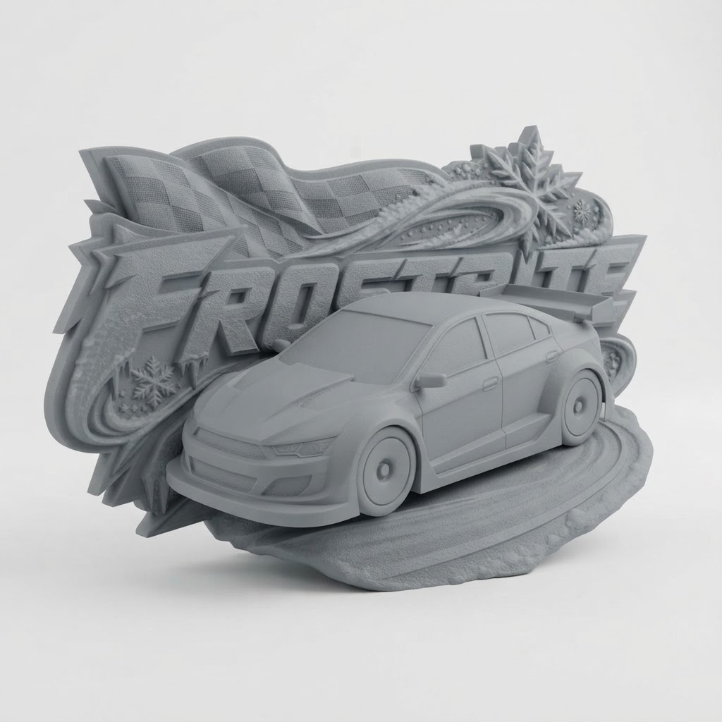 RT8 Frostbite Trophy free 3D printable STL
