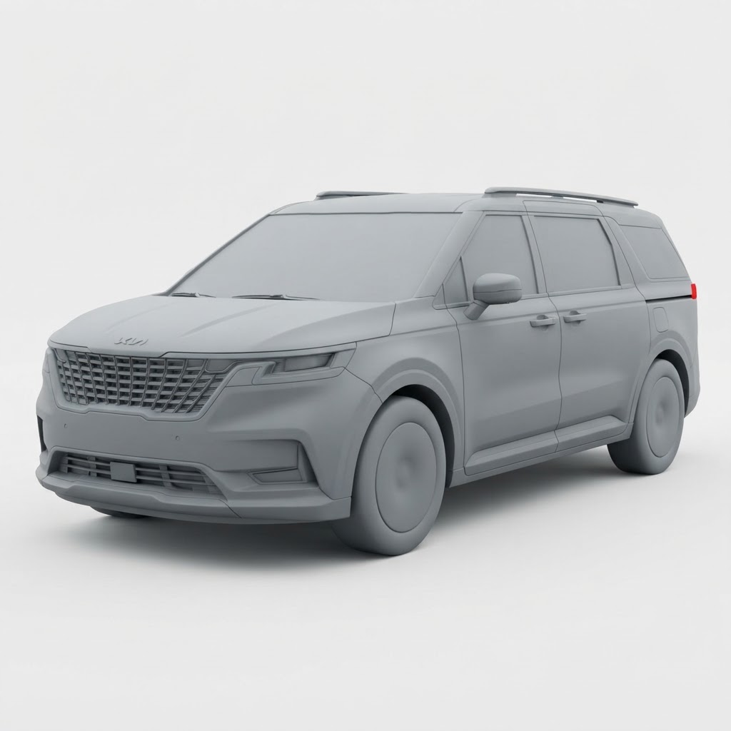 2025 Kia Carnival Model free 3D printable STL
