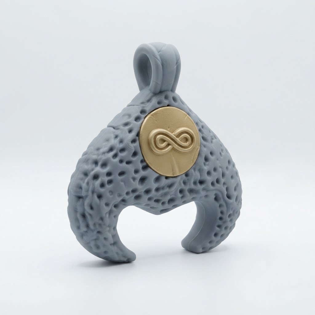 Bear Claw Pendant free 3D printable STL