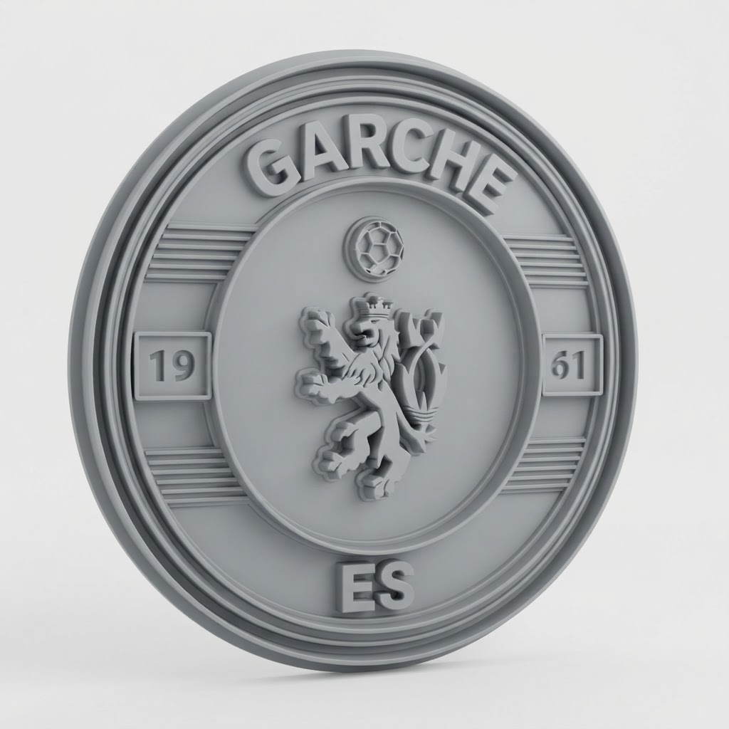 Garche ES Logo Cookie Cutter free 3D printable STL