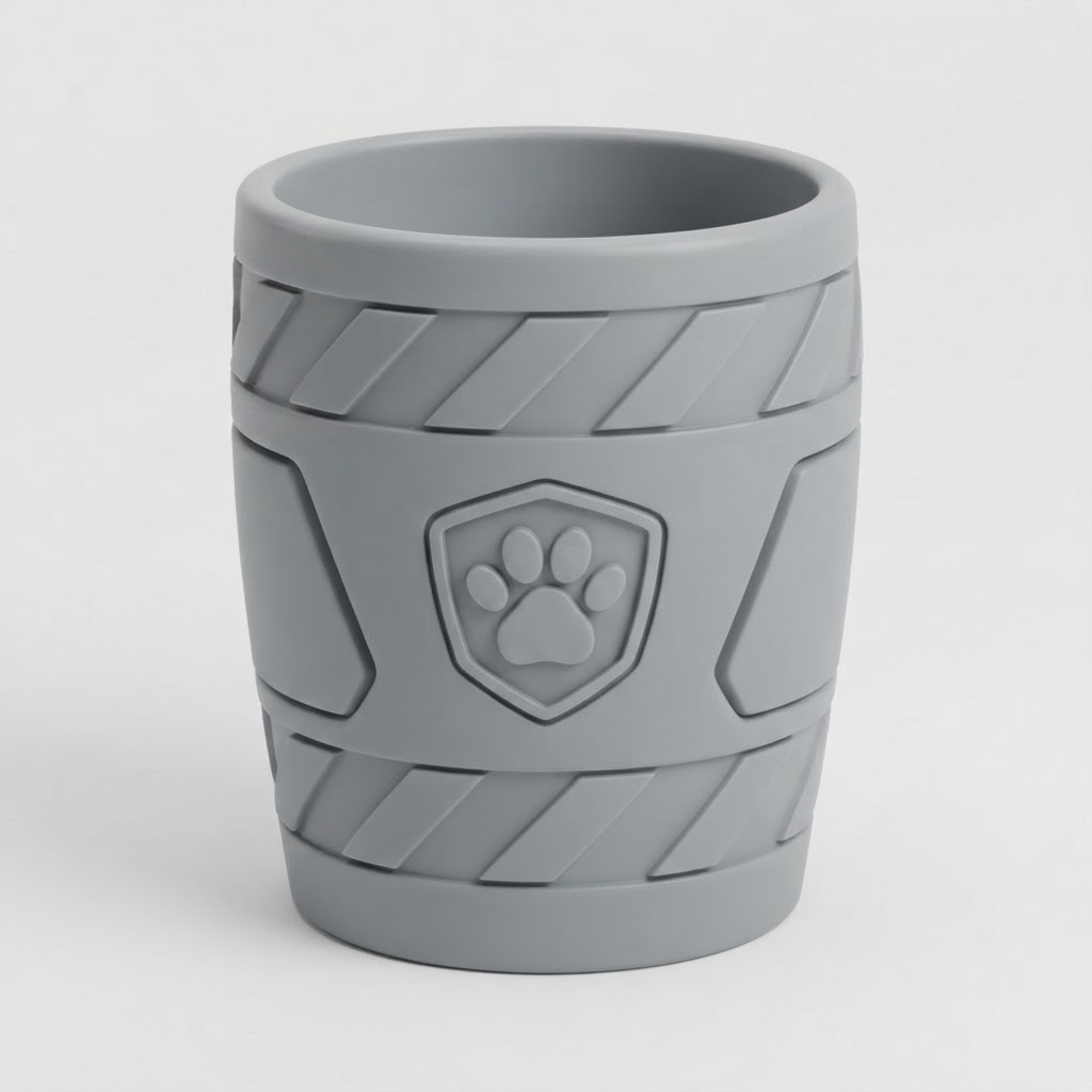 Paw Shield Cup free 3D printable STL