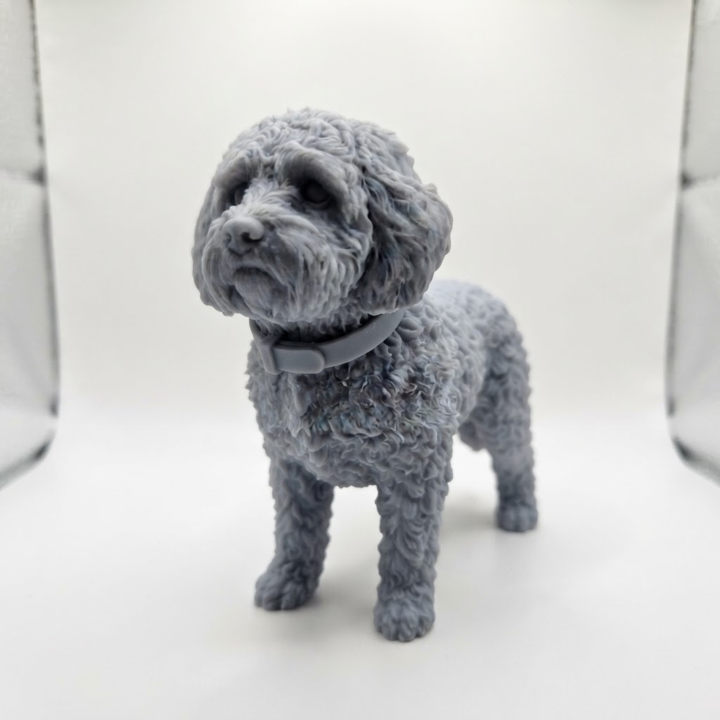 Poodle Dog Figurine free 3D printable STL