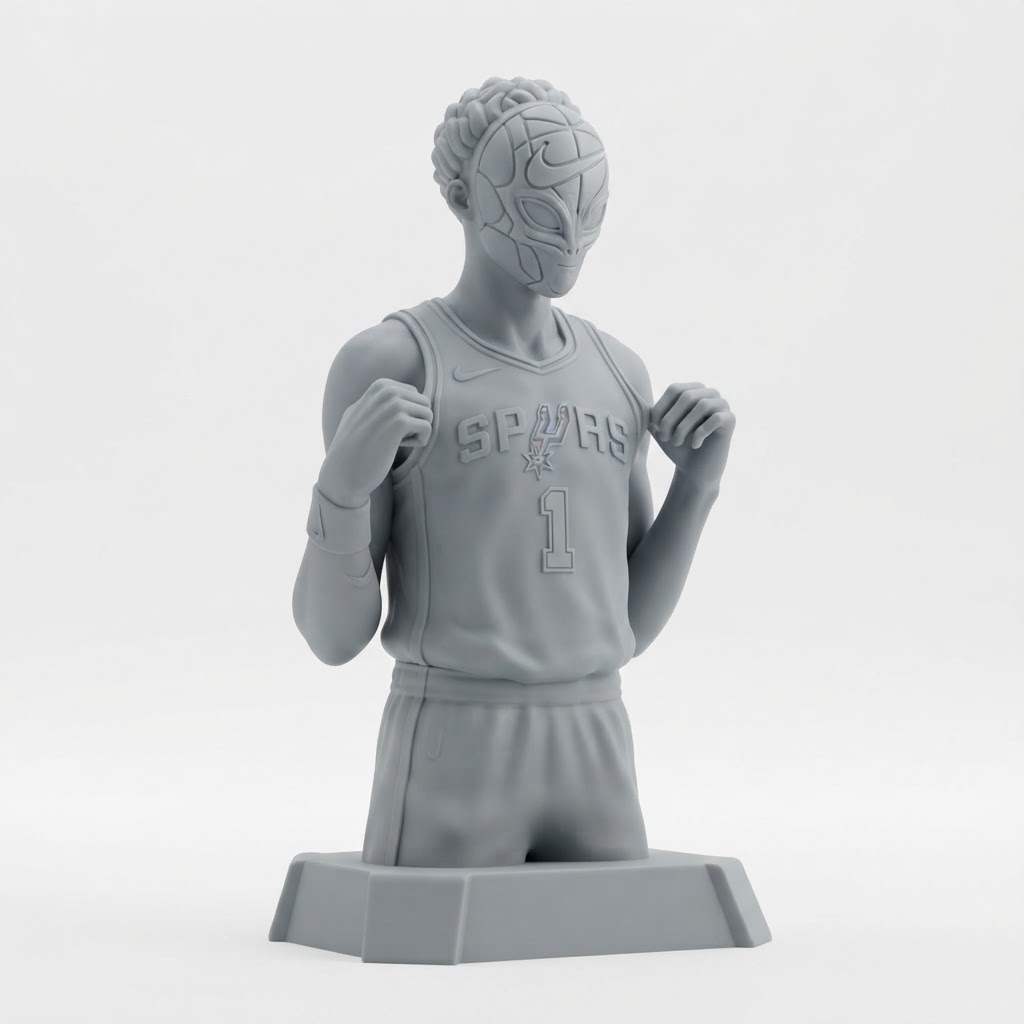 San Antonio Spurs Player Figurine free 3D printable STL