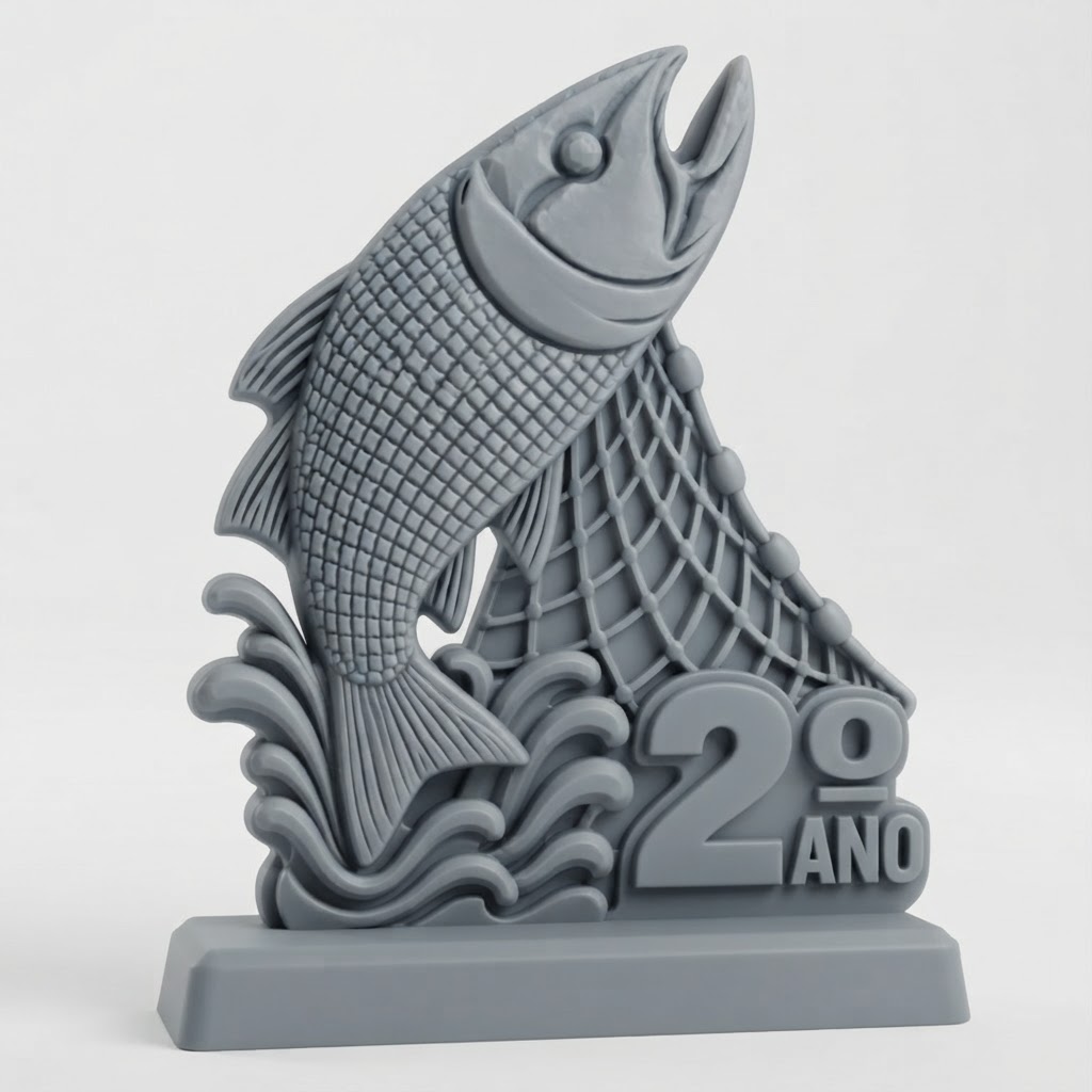 Salmon Fish Trophy free 3D printable STL