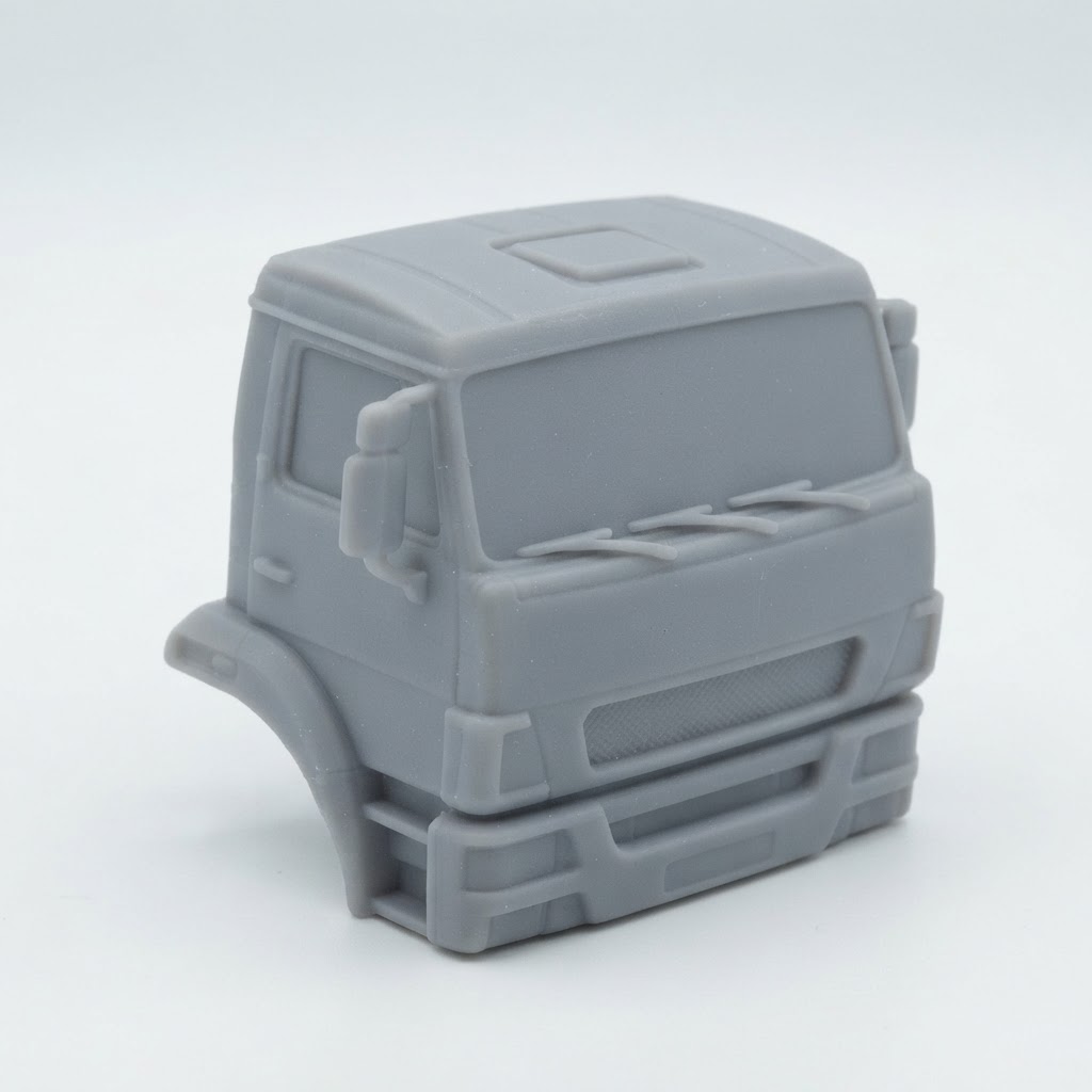 Scania Truck Cab Miniature free 3D printable STL